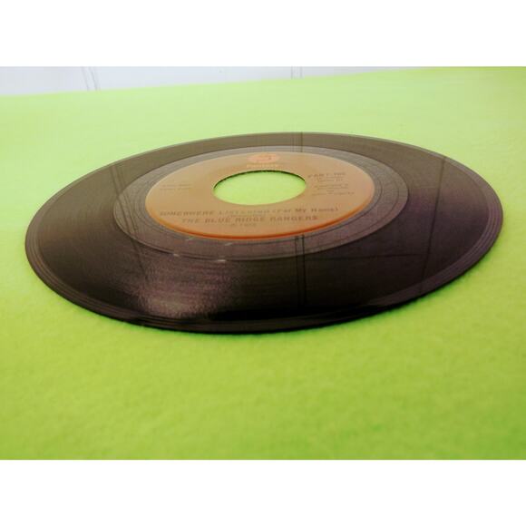 Blue Ridge Rangers John Fogerty Somewhere Listening / Heart of Stone‎ 1973 45rpm - Picture 3 of 6